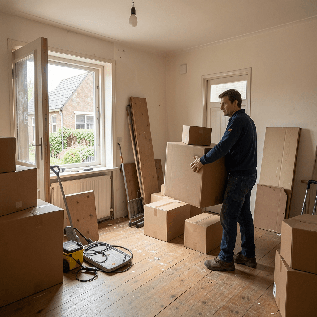 huis legenhalen na lijkvinding